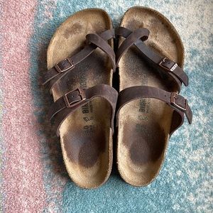 Mayari Oiled-Leather Birkenstock Sandal